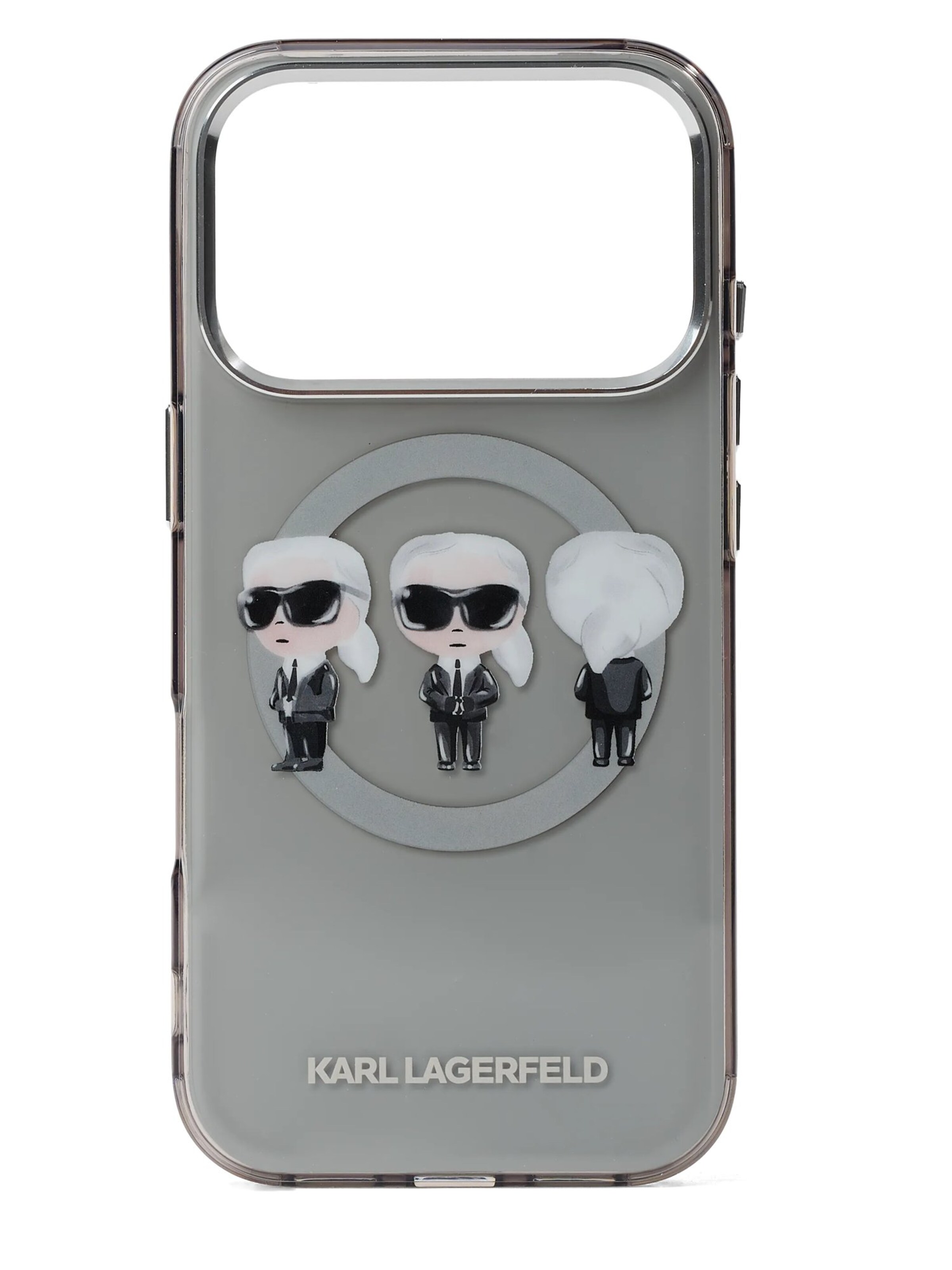 Karl Lagerfeld Mobilskal i grå: framsida