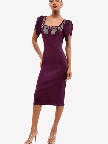 Lipsy Kleid in Lila: Vorderseite