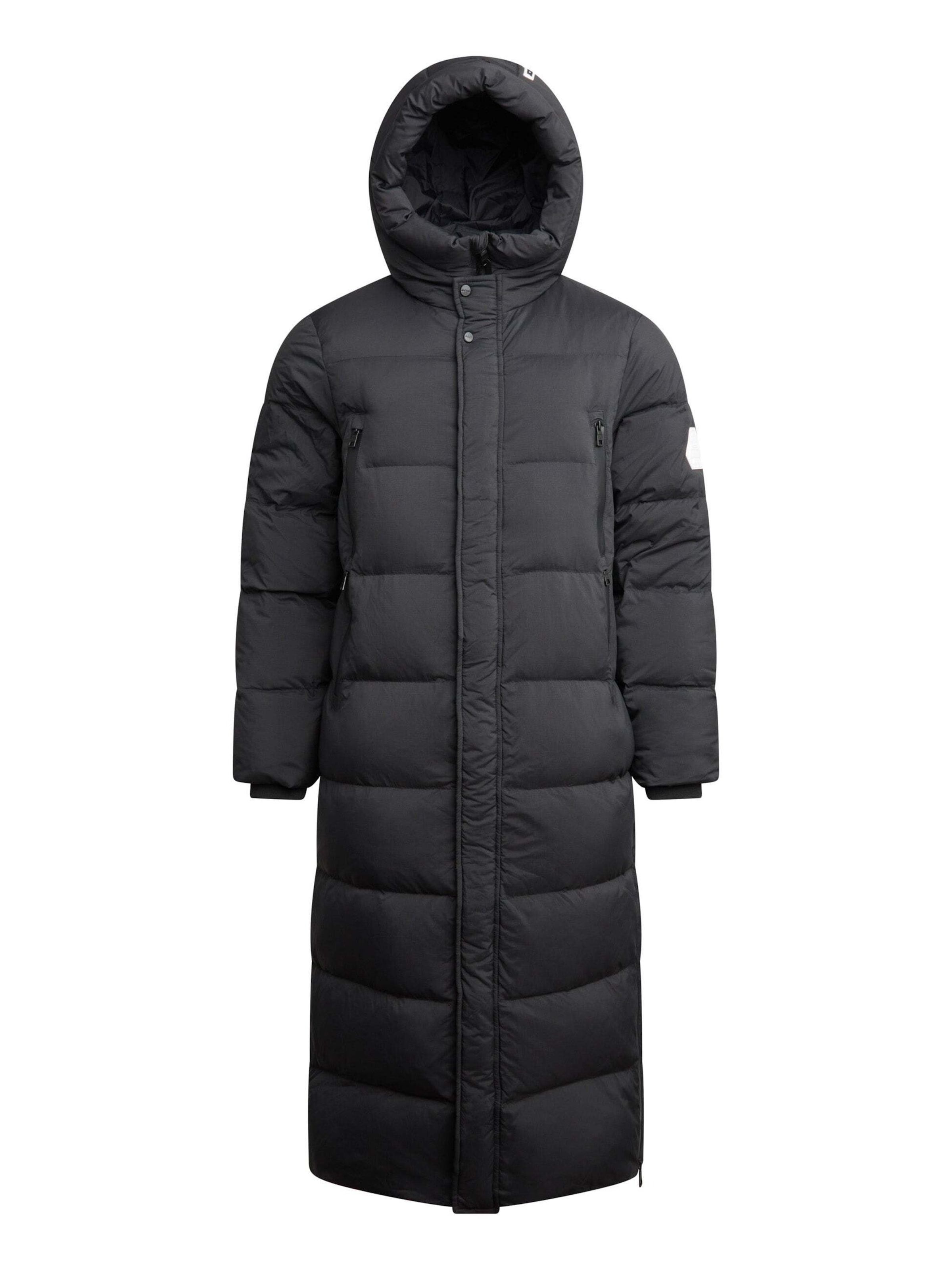 Veste outdoor ' Winter Parka 2.0 Ex-Lang ' JACK1T en noir : devant