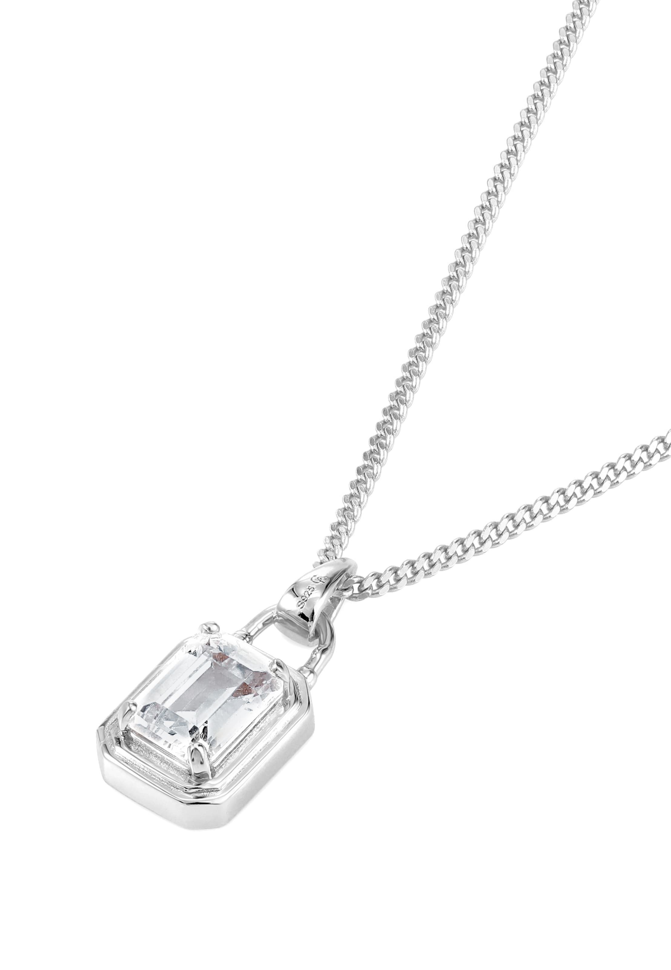 Commen Lines Necklace in Silver