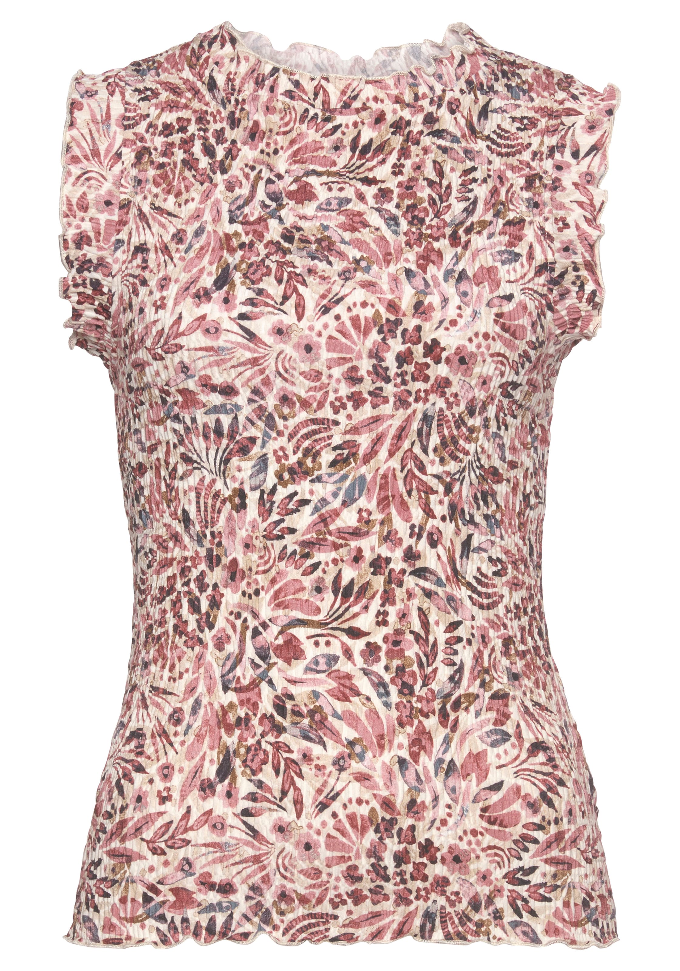 VIVANCE Blúzka - Zmiešané farby: predná strana