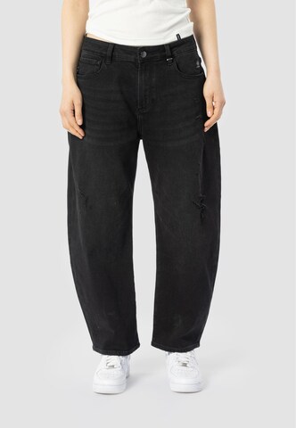Baggy Jeans 'Yoana' di Elias Rumelis in nero