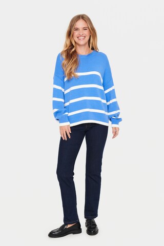 SAINT TROPEZ Pullover i blå