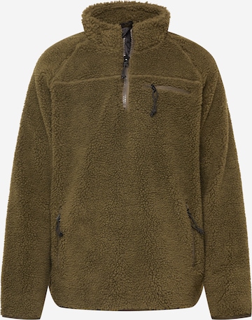 Brandit Sweater in Green: front