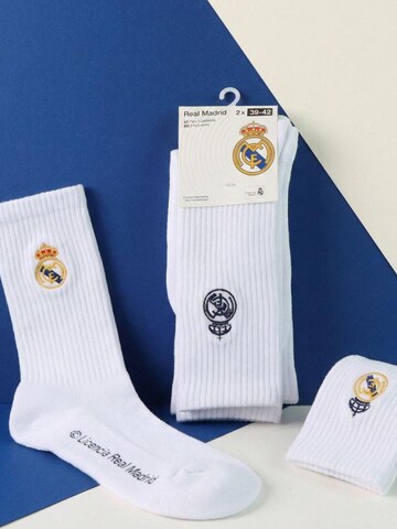 Cerdá Socken 'Real Madrid'‌‌‌‌‌‌‌ in Weiß