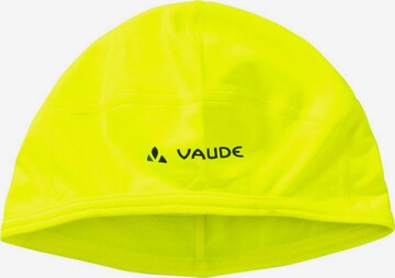 VAUDE Athletic Hat in Yellow