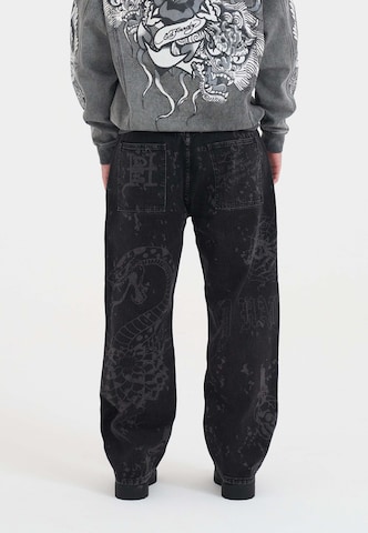 Ed HardyLoosefit Traperice - crna boja