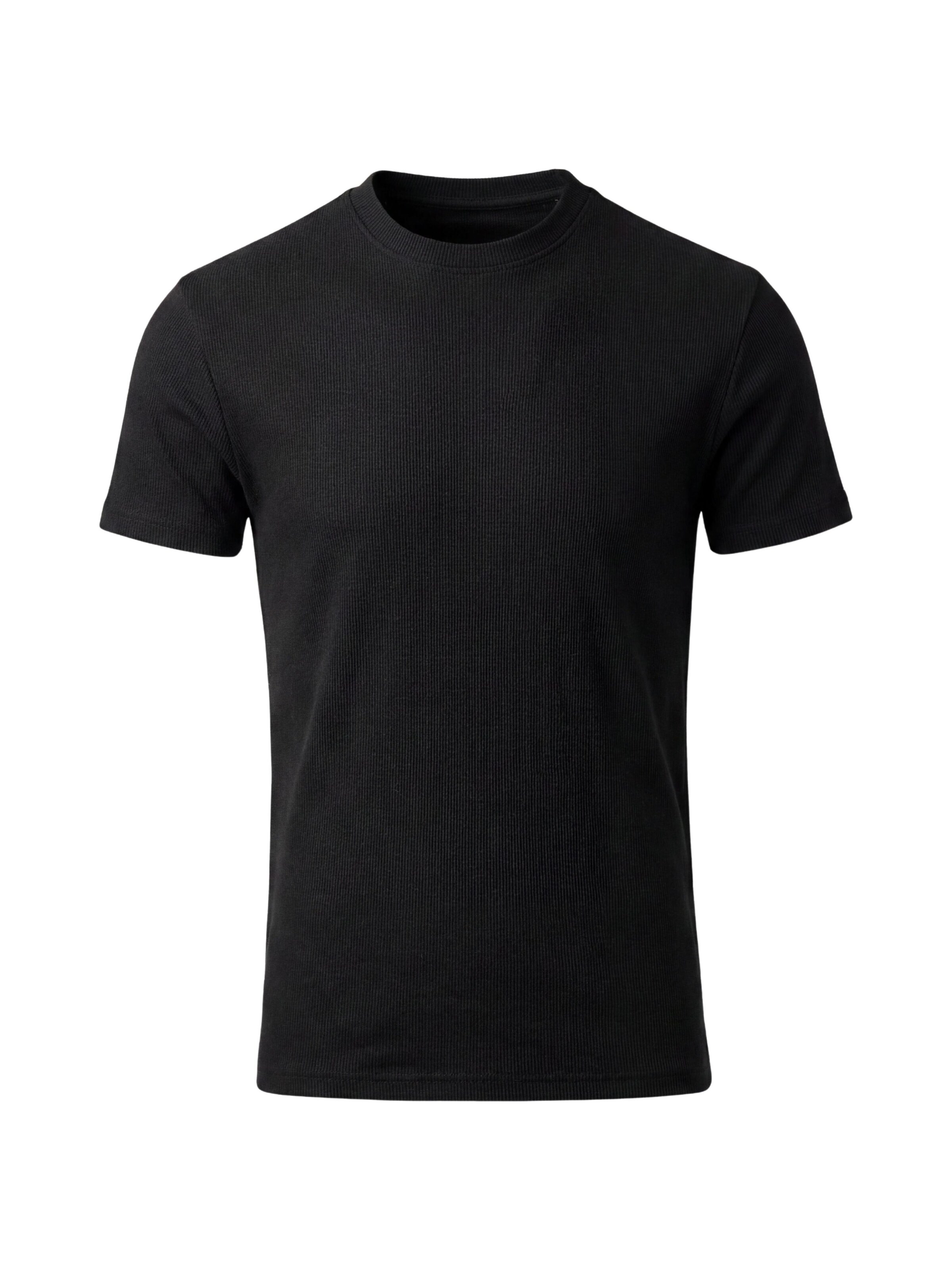 ARMIE Shirt 'The Peter Muscle' in Black: front