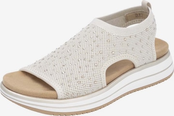Sandales REMONTE en beige : devant