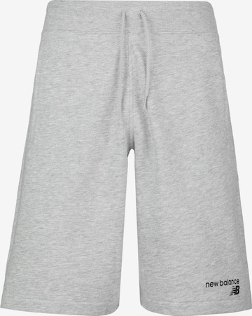 Loosefit Pantaloni di new balance in grigio: frontale