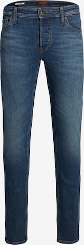 Coupe slim Jean Jack & Jones Junior en bleu : devant