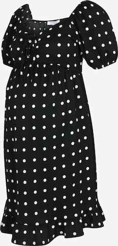 Dorothy Perkins Maternity Dress in Black: front