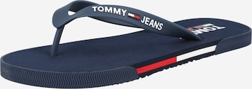 Infradito di Tommy Jeans in blu: frontale