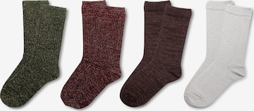 RAFRAY Socken in Rot: Vorderseite
