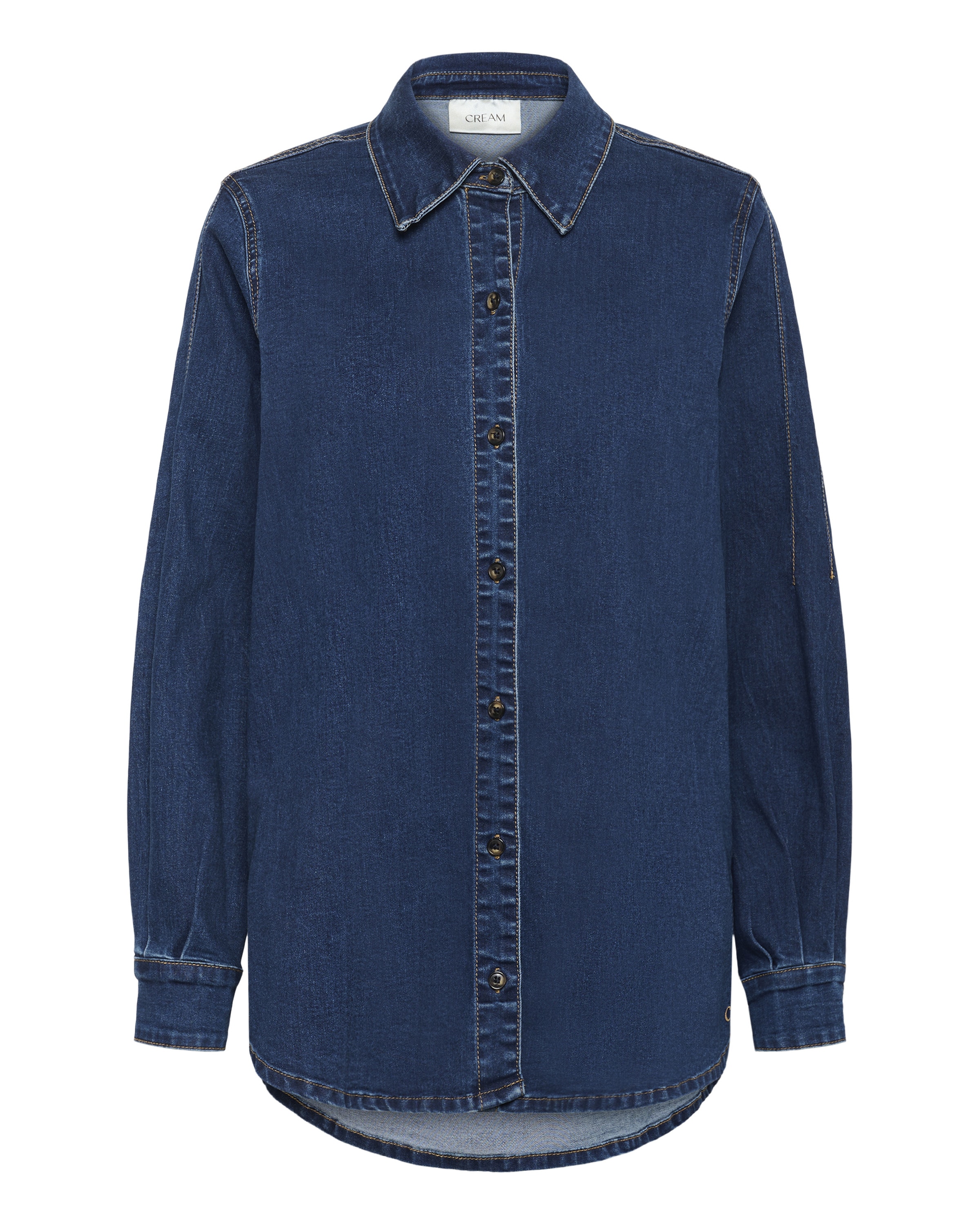 Cream Shirt 'CRMaddie' in Blau: Vorderseite