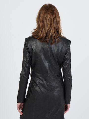 JCC Ledermantel in Schwarz