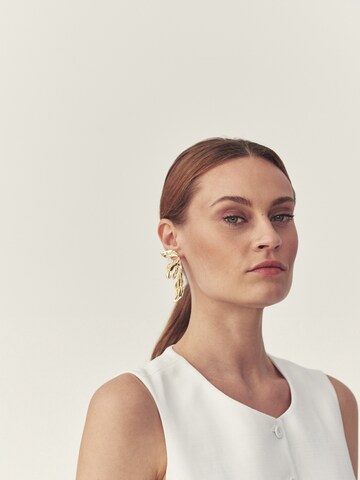 TATUUM - Brincos em ouro: frente