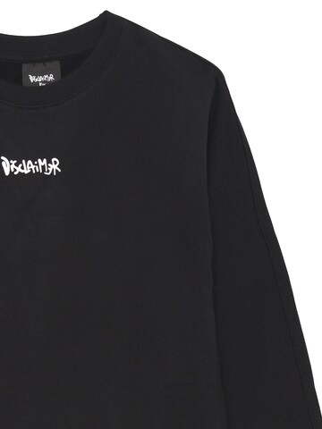 DISCLAIMER Sweatshirt 'BackCrew' in Schwarz