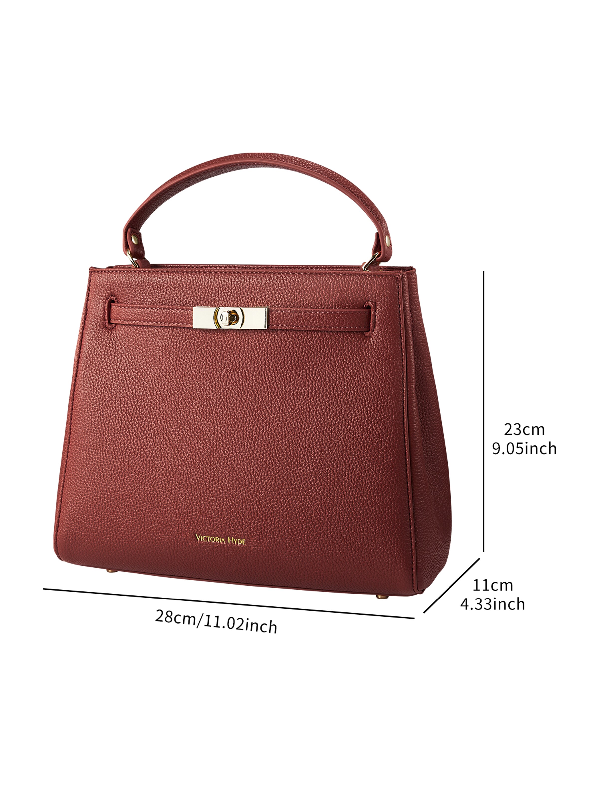 Victoria Hyde Handtasche 'Victoria III ' in Rot