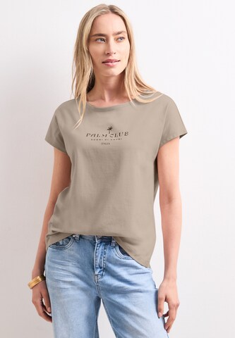 STREET ONE Shirt in Beige: front