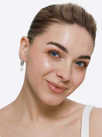Boucles d'oreilles 'Sosia' Heideman en argent : devant