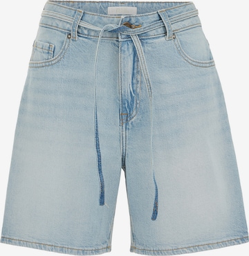 WE Fashion Wide Leg Farkut värissä sininen: etupuoli