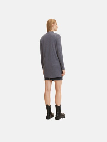 TOM TAILOR Knit cardigan in Grey