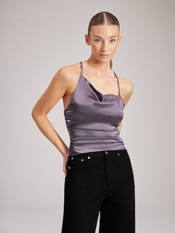 RÆRE by Lorena Rae Top 'Sunny Top' in Grey: front