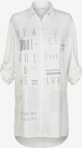 MIAMODA Tunic in White: front