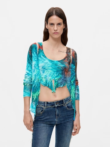 Giacchetta 'M. C. Lacroix' di Desigual in blu: frontale
