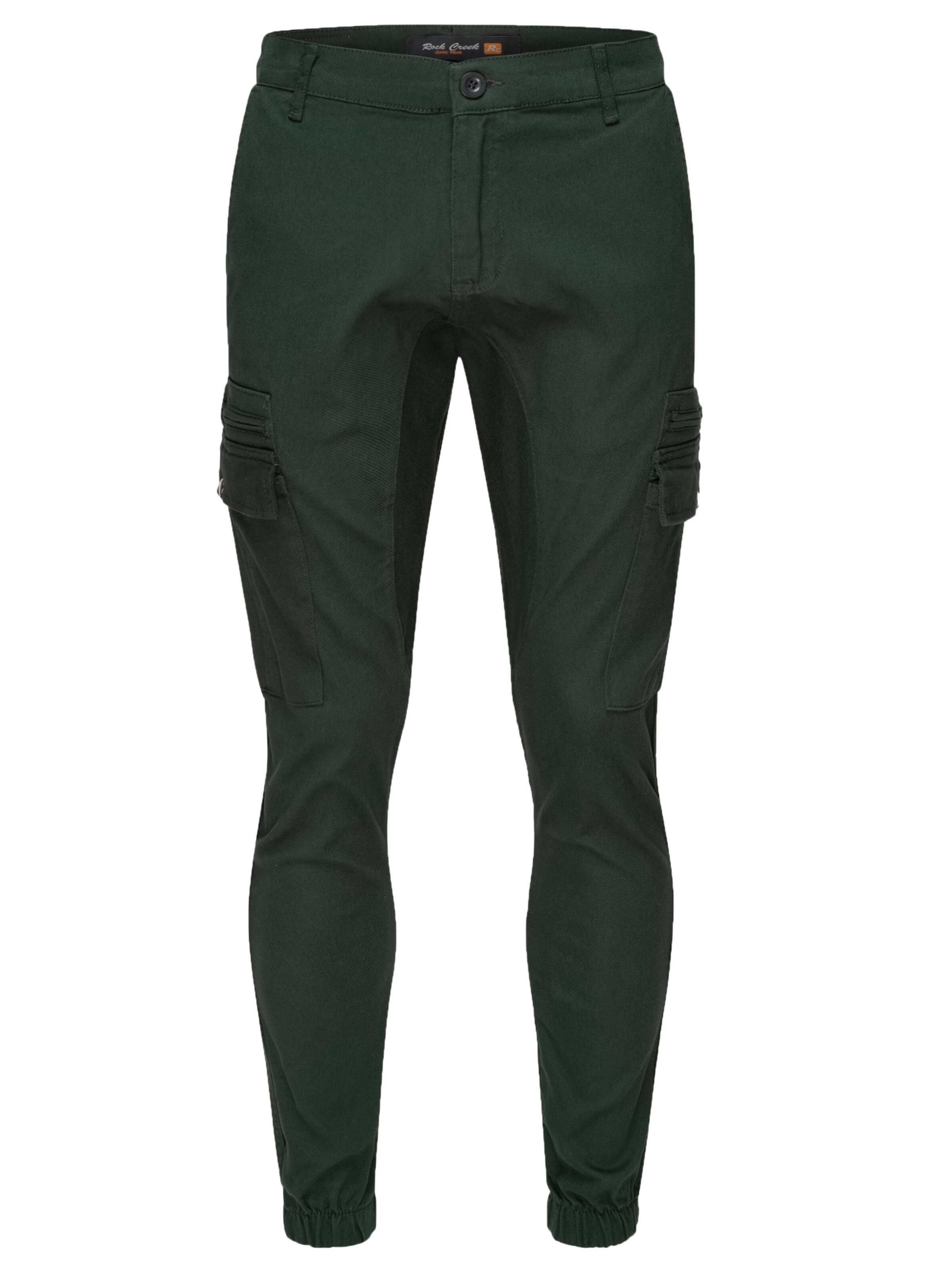 Rock Creek Cargohose in Grün: Vorderseite