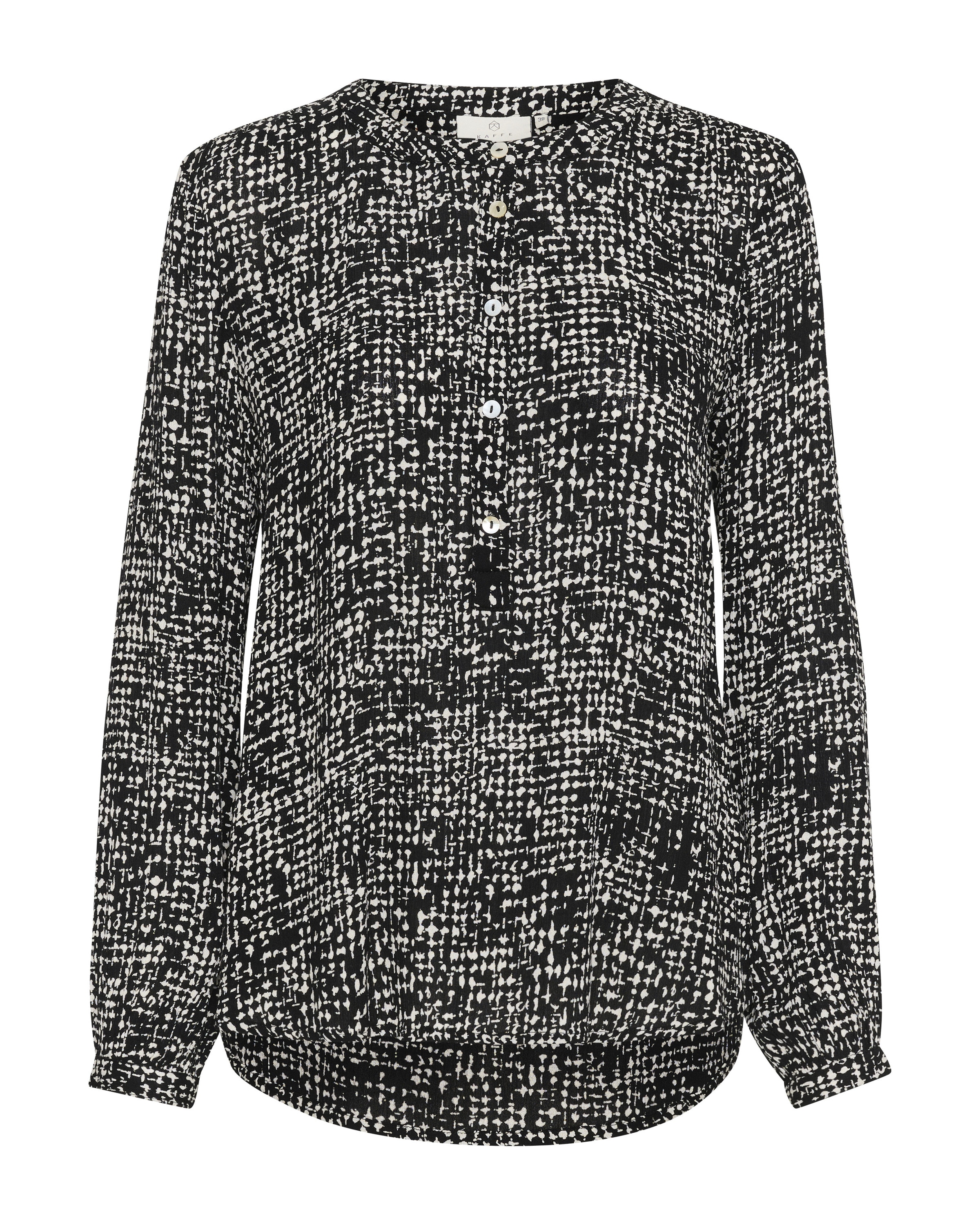 Chemisier 'KA Pollie' Kaffe en noir : devant