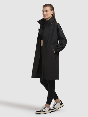 khujo Mantel 'Erthe' in Schwarz