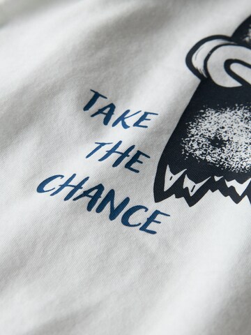 T-Shirt 'NKMVELDO' NAME IT en blanc