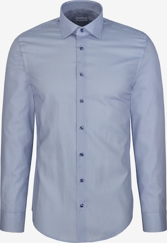 Chemise business SEIDENSTICKER en bleu : devant
