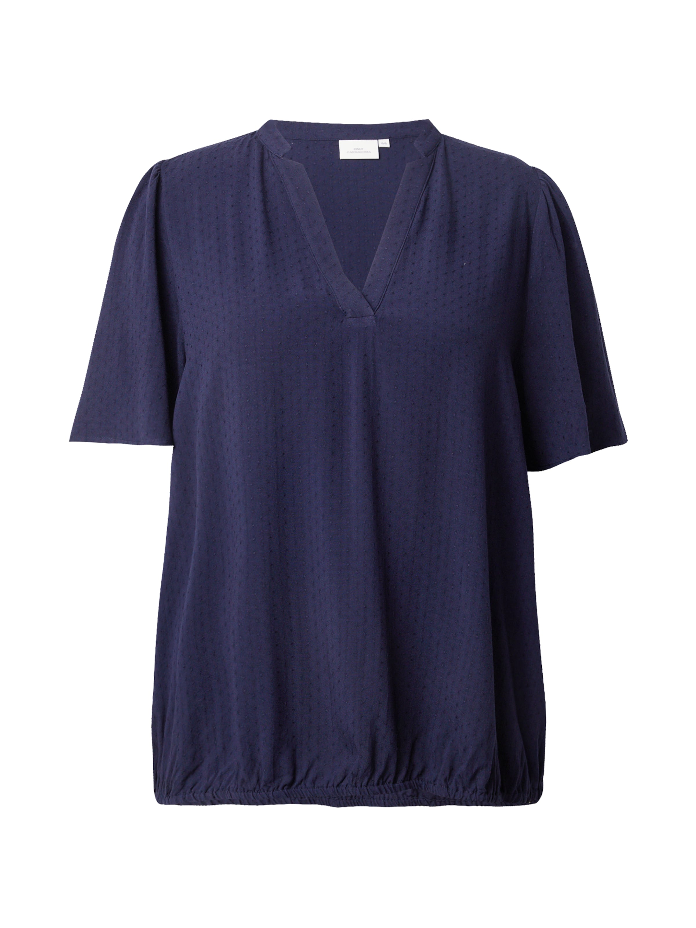 Camicia da donna 'CARMILUNA' di ONLY Carmakoma in blu: frontale