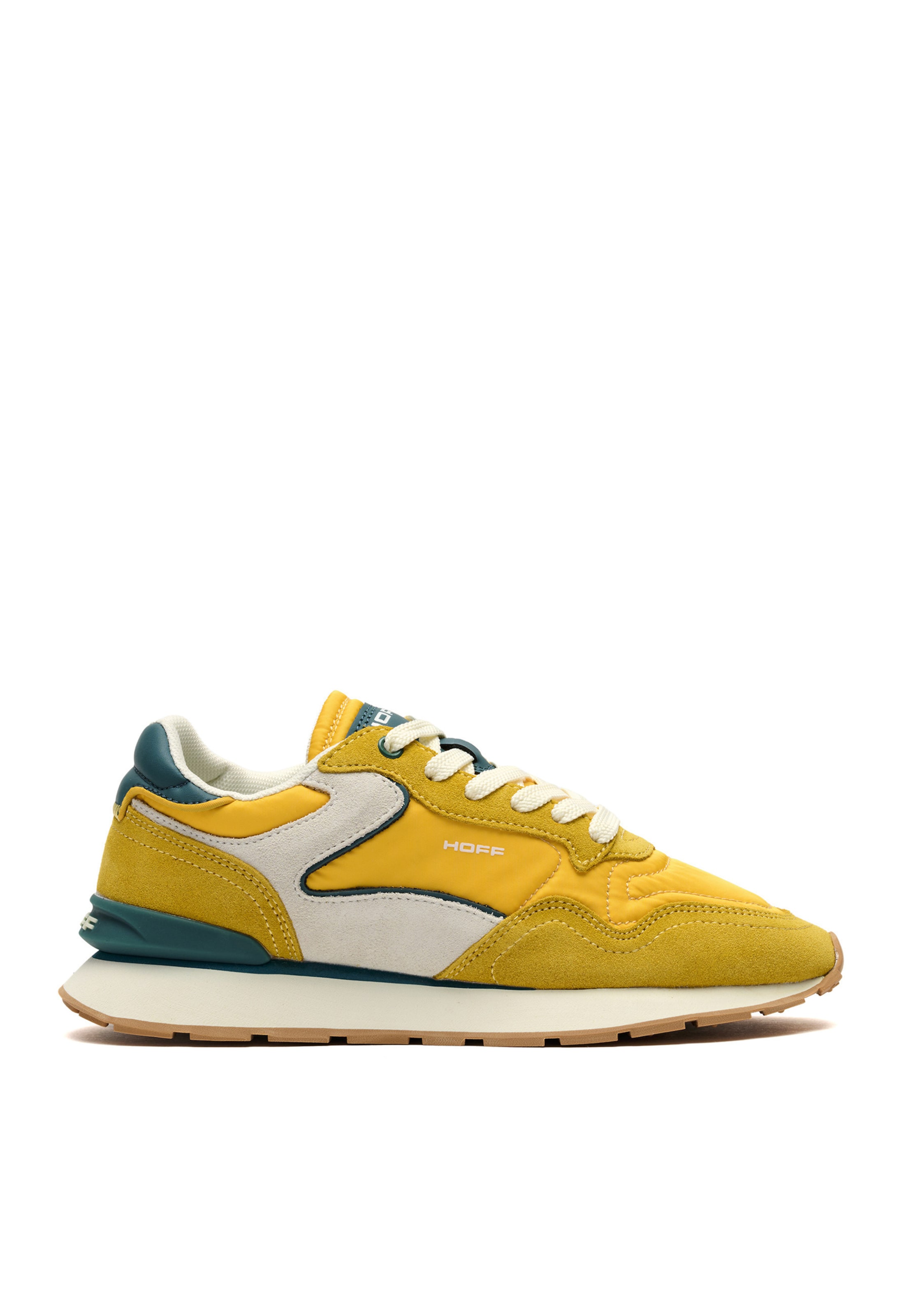 HOFF Sneakers laag 'City Chroma' in Geel: voorkant