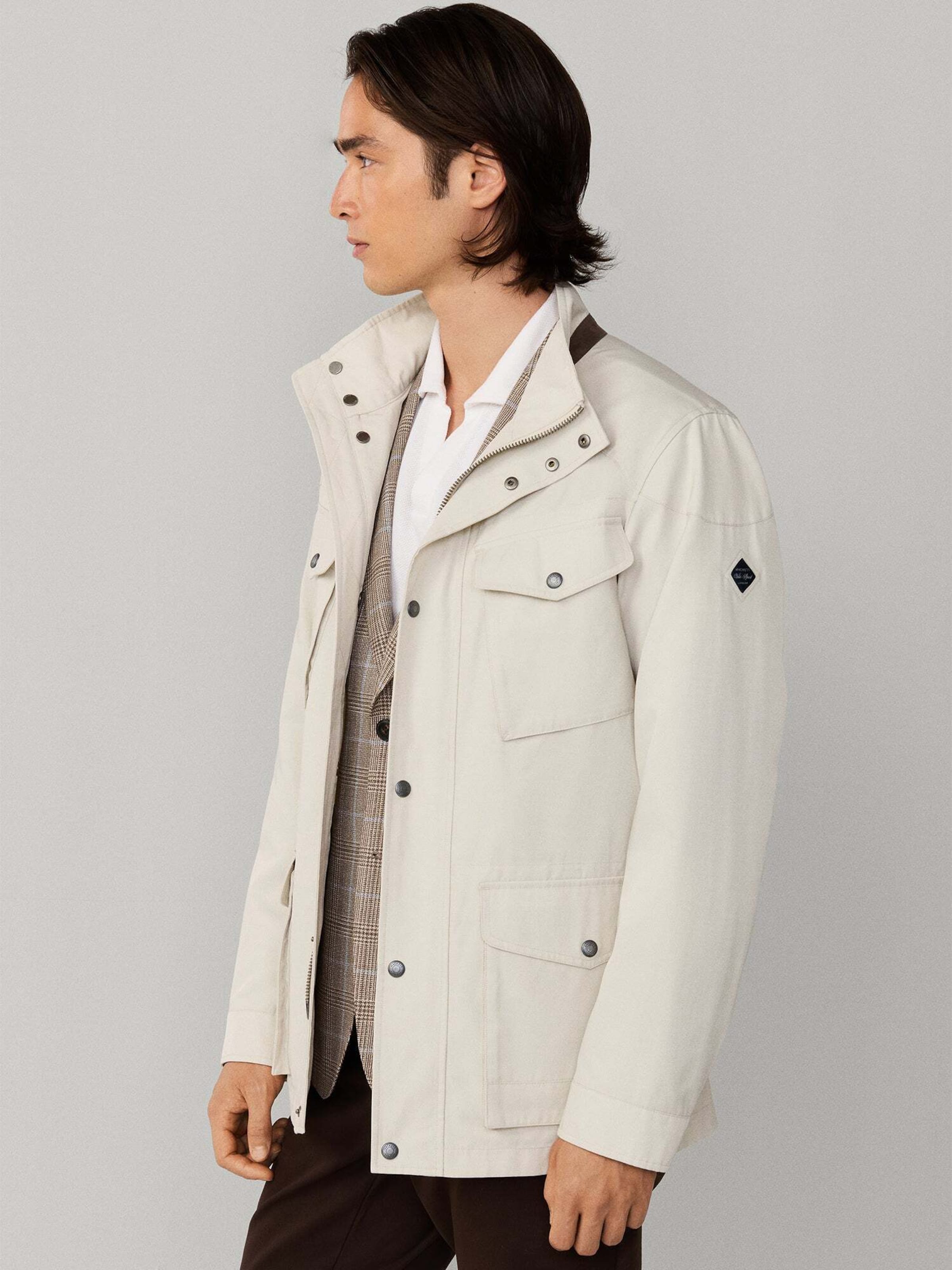HACKETT LONDON トレンチコート HACKETT LONDON トレンチコート HACKETT LONDON - trenchcoat with