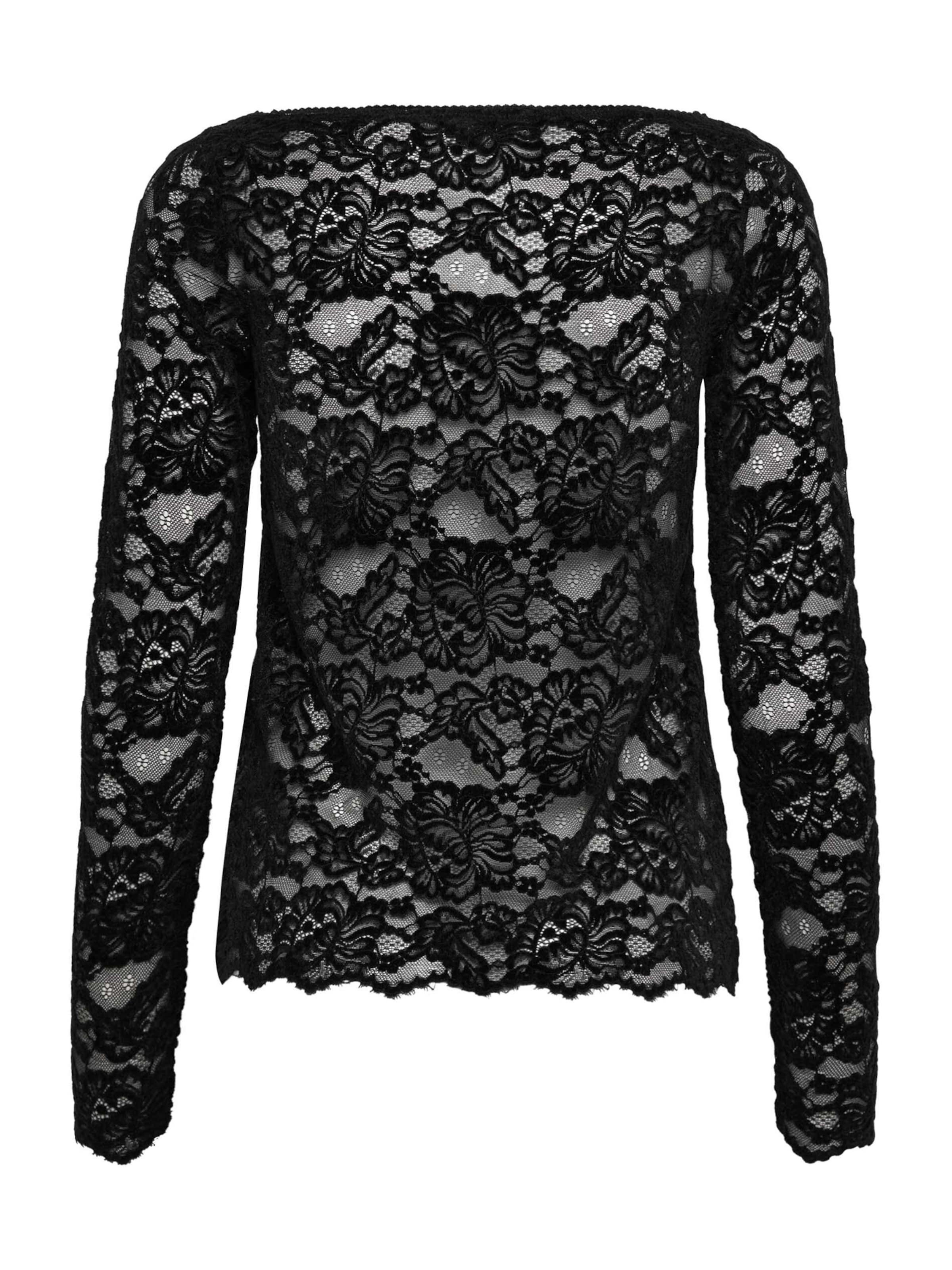 rosemunde - Camiseta 'Dania' en negro