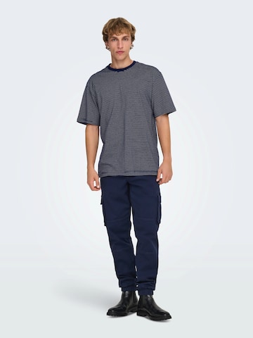 Only & Sons Shirt 'ONSFred' in Blauw