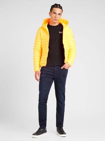 EA7 Emporio Armani Koszulka 'Core Identity' w kolorze czarny