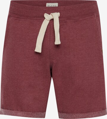 BLEND Regular Sweatshorts 'Timo' in Rot: predná strana