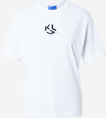 KARL LAGERFELD JEANSMajica - bijela boja: prednji dio