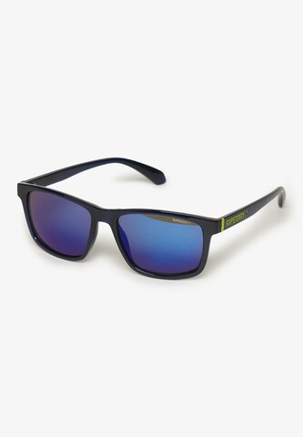 Superdry & Co Zonnebril 'Eckige' in Blauw