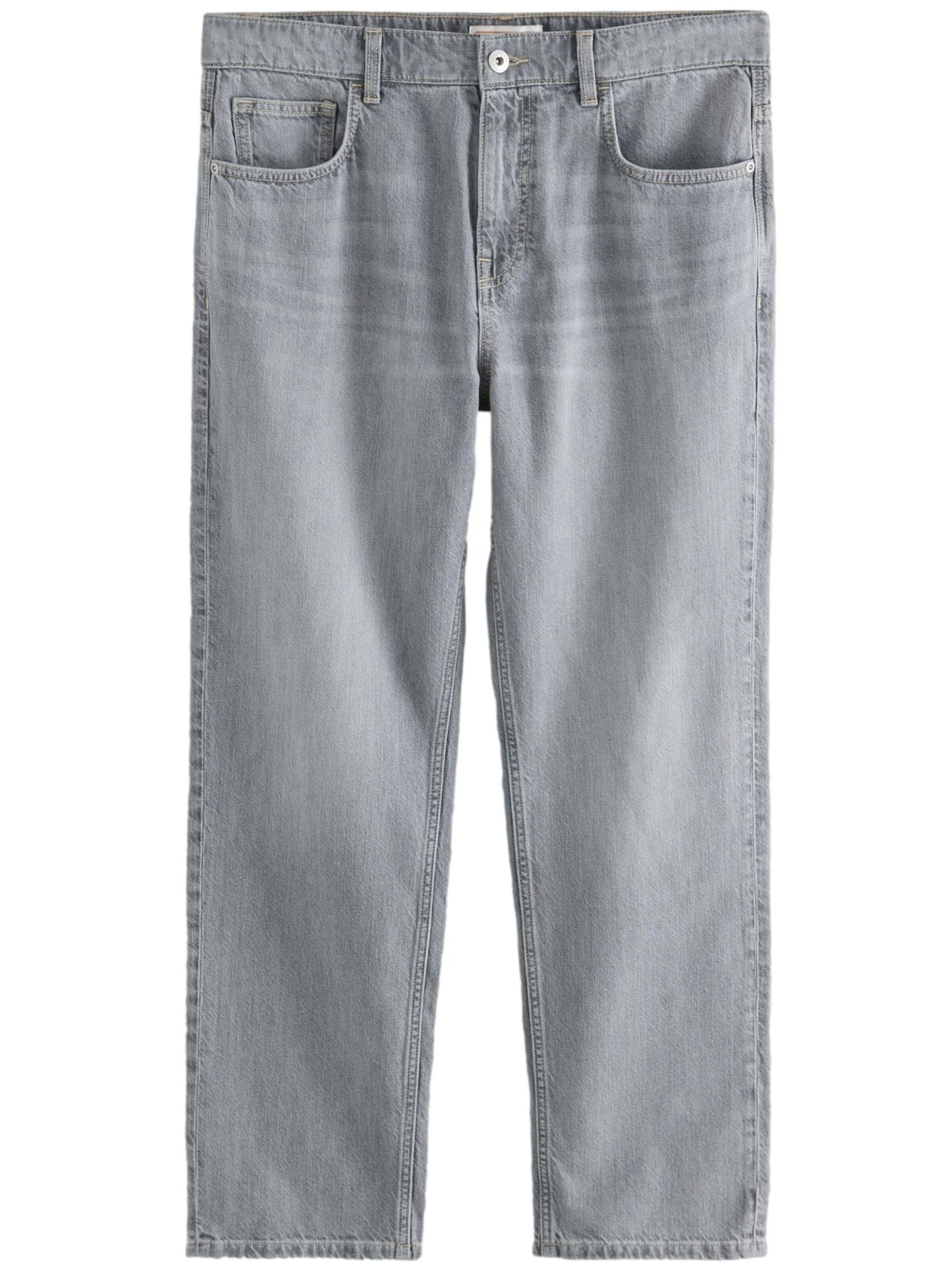 Next Regular Jeans in Grau: Vorderseite