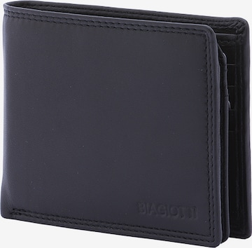 Laura Biagiotti Portemonnaie in Schwarz: Vorderseite