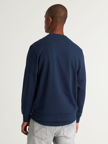 CHASIN' Sweatshirt 'Toby' in Blauw