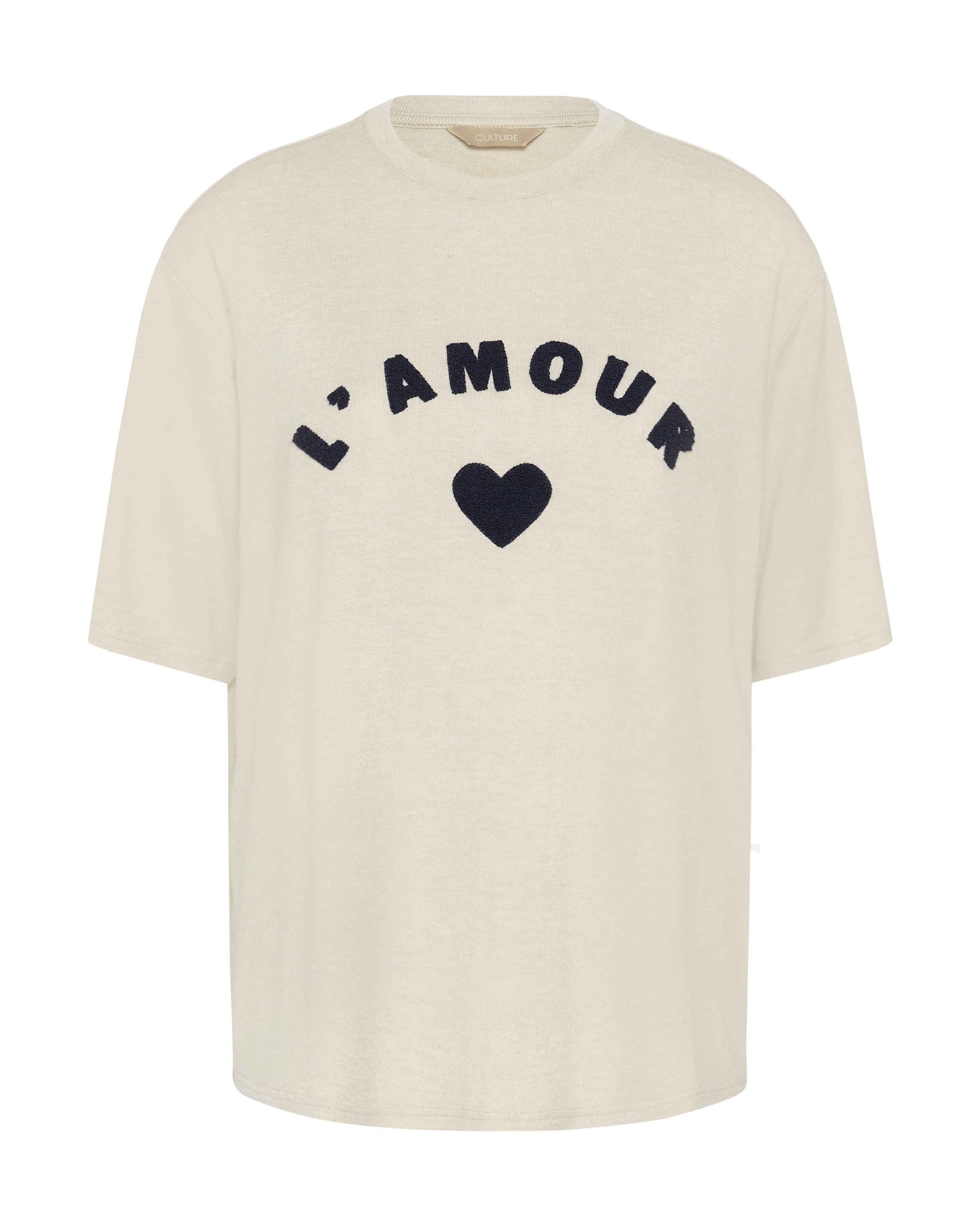 CULTURE Shirt in Beige: front