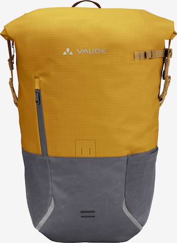 VAUDE Sports Backpack 'CityGo Bike 23 II ' in Yellow: front