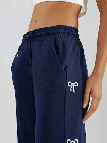 Hiccup - Loosefit Calças em azul